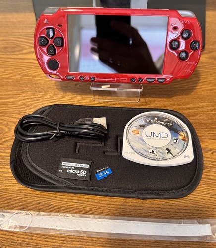 Sony psp 2001 red glass - sony,